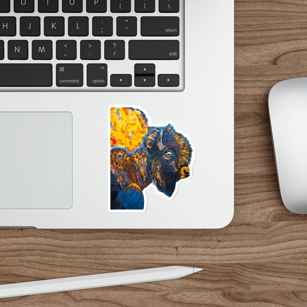 Bison Sticker