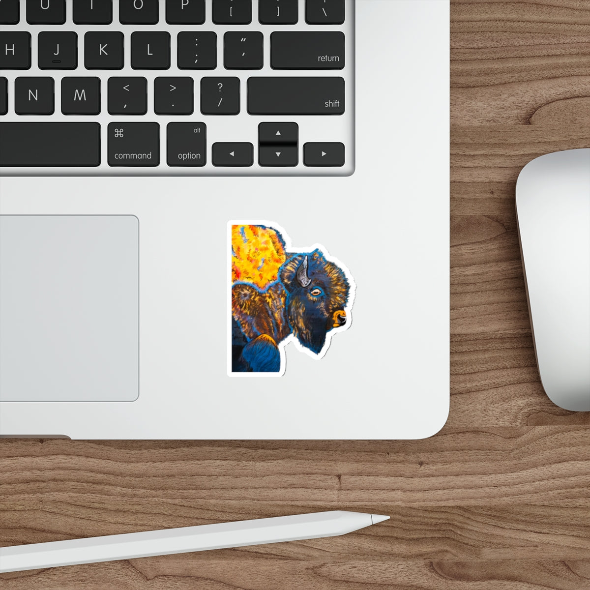 Bison Sticker